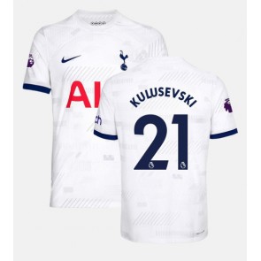 Tottenham Hotspur Dejan Kulusevski #21 Koszulka Podstawowych 2023-24 Krótki Rękaw